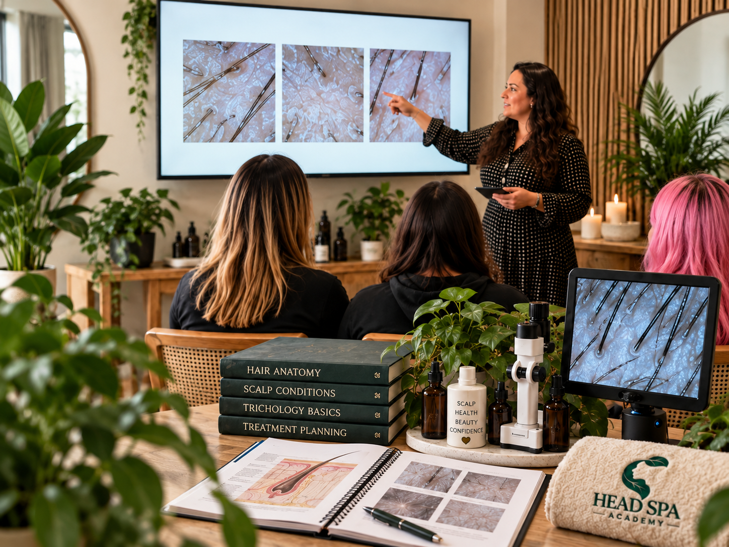 Korean Head Spa Training UK Professional Korean Head Spa training in the UK covering the knowledge and practical skills required to offer specialist Head Spa and scalp therapy treatments.